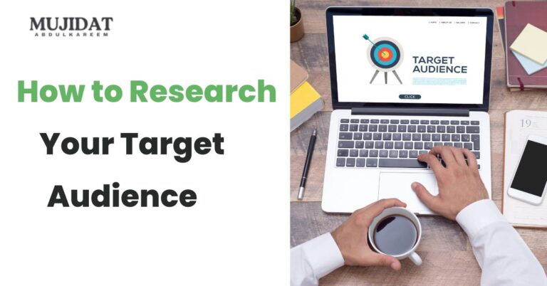 A step by step guide to conduct audience research