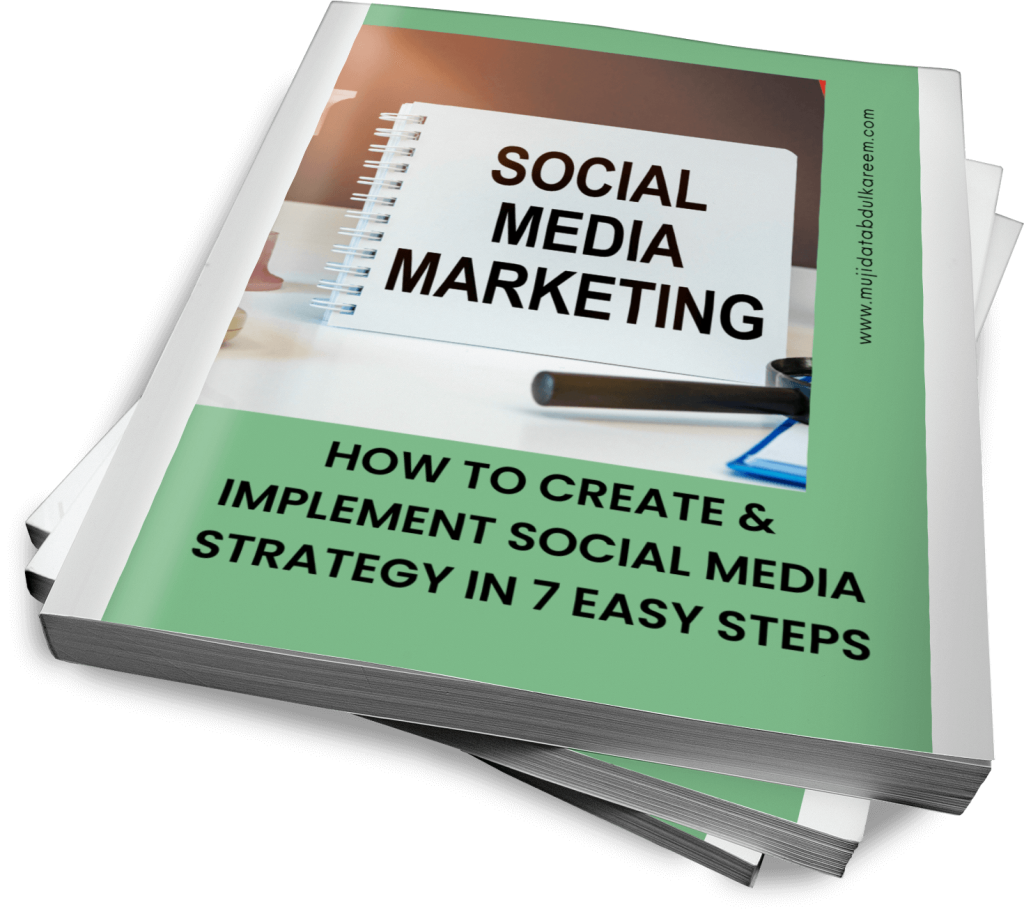 This e-book teaches you step-by-step actionable guides to developing a social media marketing strategy in clear and easy steps.